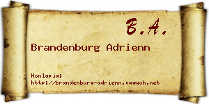 Brandenburg Adrienn névjegykártya